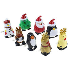 Load image into Gallery viewer, TOYANDONA 5 Pcs Christmas Wind Up Toys Mini Wind-up Toys Elk Clockwork Toy Assortment for Christmas Party Favors Goody Bag Filler
