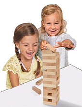 Load image into Gallery viewer, Eichhorn Stacking Game, Skill Game for The Whole Family, Balance Tower Made of untreated Wood, Wobbly Tower, 54 Pieces, Suitable for Ages 5 and Over.

