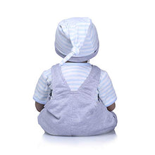 Load image into Gallery viewer, TATU Reborn Baby Dolls Clothes Boy 22 Inch Outfit 3 Pcs Set for 20-23 inch Reborn Dolls Clothes Clothing Cute Overalls
