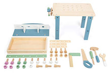 Load image into Gallery viewer, small foot wooden toys Compact Nordic Workbench Complete playset Designed for Children Ages 3+ Years (11376)
