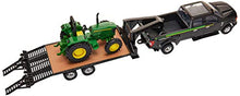 Load image into Gallery viewer, TOMY John Deere Tractor &amp; Ford Pickup with Gooseneck Trailer
