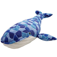 Load image into Gallery viewer, N-A Soft Humpback Whale Plush Hugging Pillow, Large Blue Whale Stuffed Animals Plushie Shark Fish Gifts (19.7/27.6/35.4/43.3Inch)
