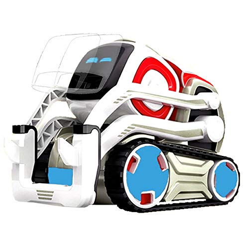 IPG for Cozmo Robot Face Screen Guard KIT Excellent Protector from Unexpected Attacks of Kids and Pets. Include Wheels & Bumpers Decoration Set (Light Blue)