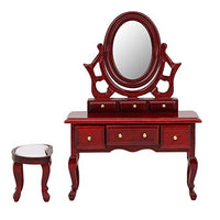 1:12 Doll House Decoration Accessory (Dressing Table)