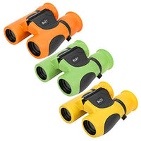 Binoculars for Kids Best Gifts, 8x21 Portable Mini Handheld Outdoor Children Binocular Telescope Toy Kid Gift Horn Eye Mask Protect Eyes Cultivate Children's Scientific Potential(Orange)