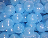 Pack of 200 Aqua-Blue ( Translucent-Blue ) Color Jumbo 3