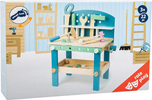 Load image into Gallery viewer, small foot wooden toys Compact Nordic Workbench Complete playset Designed for Children Ages 3+ Years (11376)
