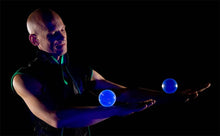 Load image into Gallery viewer, DSJUGGLING Acrylic Contact Juggling Ball - appx. 76mm - 3 inch (Glitter UV, 76mm/3inch)
