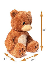 Load image into Gallery viewer, Hudz Kidz Stuffed Bear Animal Toy for Boys &amp; Girls | Large 18-Inch Cute Plush Toys for Babies, Infants &amp; Toddlers | Huggable, Cuddly Bear Excellent
