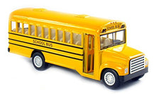 Load image into Gallery viewer, New 5&quot; KINSMART KINSFUN DISPLAY - YELLOW SCHOOL BUS Diecast Model Car By KINSMART
