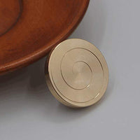 New Table Top Gyro for Metal Transfer Coins EDC Spinning Top EDC Desktop Toy (1 pc,Brass)