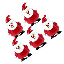 Load image into Gallery viewer, STOBOK 5pcs Christmas Wind Up Toys Santa Claus Wind up Stocking Stuffers Christmas Party Favors for Kids
