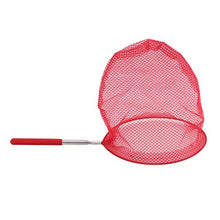 Load image into Gallery viewer, Weiy Stainless Steel Butterfy Bug Mesh, Kids Extendable Fishing Net Garden Toy for Family,Red
