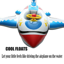 Load image into Gallery viewer, Infant Floats for Pool, Inflatable Airplane Float for Toddler

