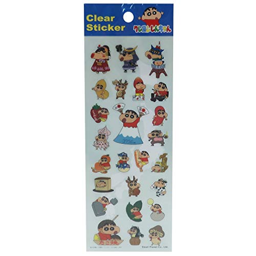 Crayon Shin-Chan [Sticker Sheet] Clear Sticker / Gotochi