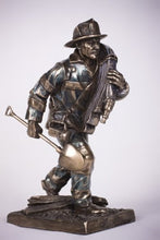 Load image into Gallery viewer, Fireman Responding Call Statue
