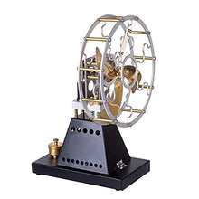 Load image into Gallery viewer, YBEST Creative Stirling Engine Model, Thermal Power Stove Fan Vintage Stirling Engine Physics Science Experiment Toy Desk Decor, 7x7x10.5 inch

