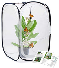 Load image into Gallery viewer, RESTCLOUD Insect and Butterfly Habitat Cage Terrarium Pop-up 23.6 Inches Tall

