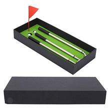 Load image into Gallery viewer, Keenso Desktop Golf Set, Mini Desk Games - Desktop Golf Pen Toy Set Green Driving Range with 3 Pcs Desktop Golf Pen Balls Flag Desktop Golf Gift
