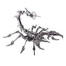Load image into Gallery viewer, YuHuaFUShi Metal Puzzle Scorpion DIY Model,3D Metal Puzzle Brain Teaser, Detachable 3D Jigsaw Puzzles for Adults, Ornament for Desk
