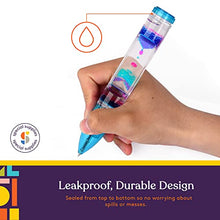 Load image into Gallery viewer, Special Supplies Liquid Motion Bubbler Toy Cool Pens 6-Pack Colorful Hourglass Timer with Droplet Movement, Bedroom, Sensory Play, Cool Home or School
