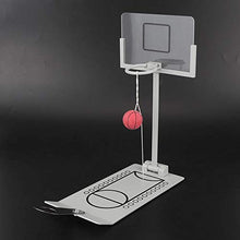 Load image into Gallery viewer, Desk Toy Miniature Office Desktop Ornament Decoration Basketball Hoop Toy Board Game for Basketball Lovers
