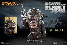 Load image into Gallery viewer, Star Ace Toys Dawn of The Planet of The Apes: Koba with Gun Defo-Real Soft Vinyl Statue, Multicolor
