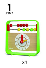 Load image into Gallery viewer, Brio 30447 Abacus with Clock | Fun Preschool Toy for Kids Ages 3 and Up
