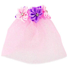 Load image into Gallery viewer, Imagine-Fly Rainbow Unicorn Horn Headband Glittery Pink Tulle - Costume Party
