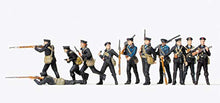 Load image into Gallery viewer, Unpainted Russian Marine Light Infantry 1941-1943 (11) (Kit) HO Scale Preiser Models
