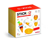 Stick-O Cooking Magnetic Building Blocks Toy. Preschool STEM Toy in A Baking Theme. Chunky Stacking Toy by Magformers.