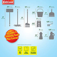 Load image into Gallery viewer, Kidzlane Kids Cleaning Set for Toddlers Up to Age 4. Includes 6 Cleaning Toys + Housekeeping Accessories. Hours of Fun &amp; Pretend Play!
