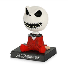 Load image into Gallery viewer, Car Ornaments PVC Jack Skeleton Action Figure Shaking Head Doll Dashboard Decoration The Nightmare Before Christmas Jack Toys
