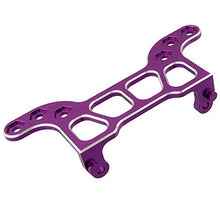 Load image into Gallery viewer, Toyoutdoorparts RC 102270(02064) Purple Aluminum Rear Body Post Support Plate Fit HSP1:10 On-Road Car
