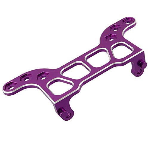 Toyoutdoorparts RC 102270(02064) Purple Aluminum Rear Body Post Support Plate Fit HSP1:10 On-Road Car