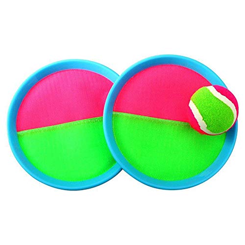 QXMY Toys Catch Ball Set.Children Throw The Ball Viscoelastic Suction Cup Ball, Suction Light Throwing Suction Suction Sticky Sticky Toy, Palm Sticky Target Throwing,A