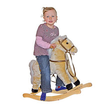 Load image into Gallery viewer, small foot wooden toys Rocking Horse &quot;Shaggy&quot; Designed for Children Ages 3+ Years
