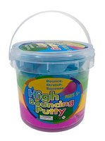 Barry Owens Co. Inc. Rainbow High Bouncing Putty Bucket, Multicolored