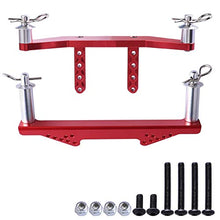 Load image into Gallery viewer, Aluminum Front &amp; Rear Body Mounts w/Body Posts for Traxxas 1/10 Slash 2WD Rustler Stampede VXL Upgrade Parts 1914R, Red

