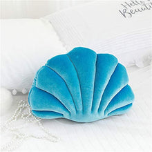 Load image into Gallery viewer, Stuffed Plush Shell Pillow Soft Pillow Toys for Kids Collectible Birthday Gift Doll for Children Blue
