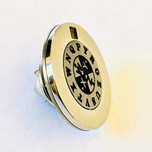 Load image into Gallery viewer, Retroworks Spy Decoder Lapel Pin / Tie Tac
