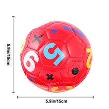 Load image into Gallery viewer, PRETYZOOM Ball Toy Kid Colorful Football Shaped Ball Outdoor Sport Parents and Children Early Educational Soft Elastic Ball Toy for Boy Girl (Random Color) Party Favor
