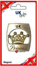 Load image into Gallery viewer, I LUV LTD UK Princess Crown Matt Magnet
