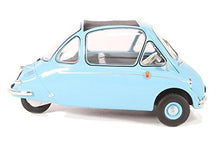 Load image into Gallery viewer, Heinkel Trojan RHD Bubble Car Light Blue 1/18 Diecast Model Car by Oxford Diecast 18HE001

