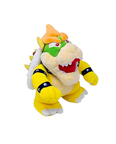 Altay Best Super Mario Yellow Bowser King Koopa Jumbo Size Stuffed Plush Toy-Yellow Edition