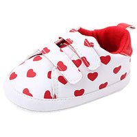 partysu Newborn Infant First Walker Baby Unisex Cute Hook Loop First Walking Cotton Shoes for Winter
