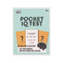 Load image into Gallery viewer, NPW Pocket Kit, IQ Test
