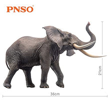 Load image into Gallery viewer, PNSO Animals Figures Series (African Elephant 13&quot;)
