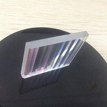 Load image into Gallery viewer, WSF-Prism, 5pcs 34x30x2mm Defective Rectangle Optical Glass Dichroic Prism Sale Decoration Color Light Refraction Research
