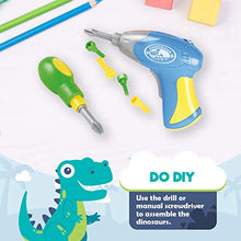 Load image into Gallery viewer, CP Toys Create-A-Dino Building Set with Electronic Drill and Screwdriver
